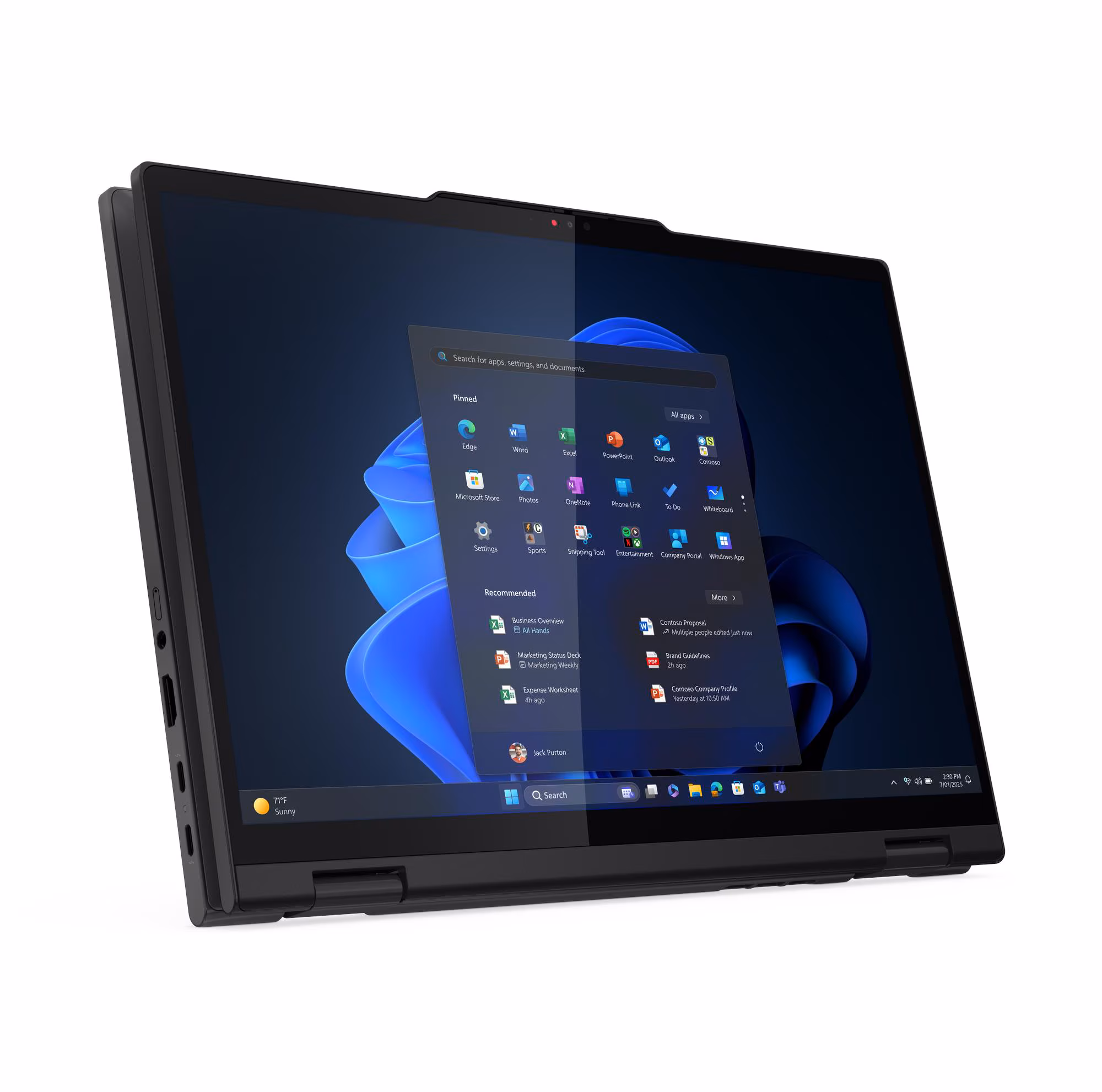 Notebook Lenovo ThinkPad T14s 2-in-1 Gen 1 (21R3006DPB) - obrazek 8