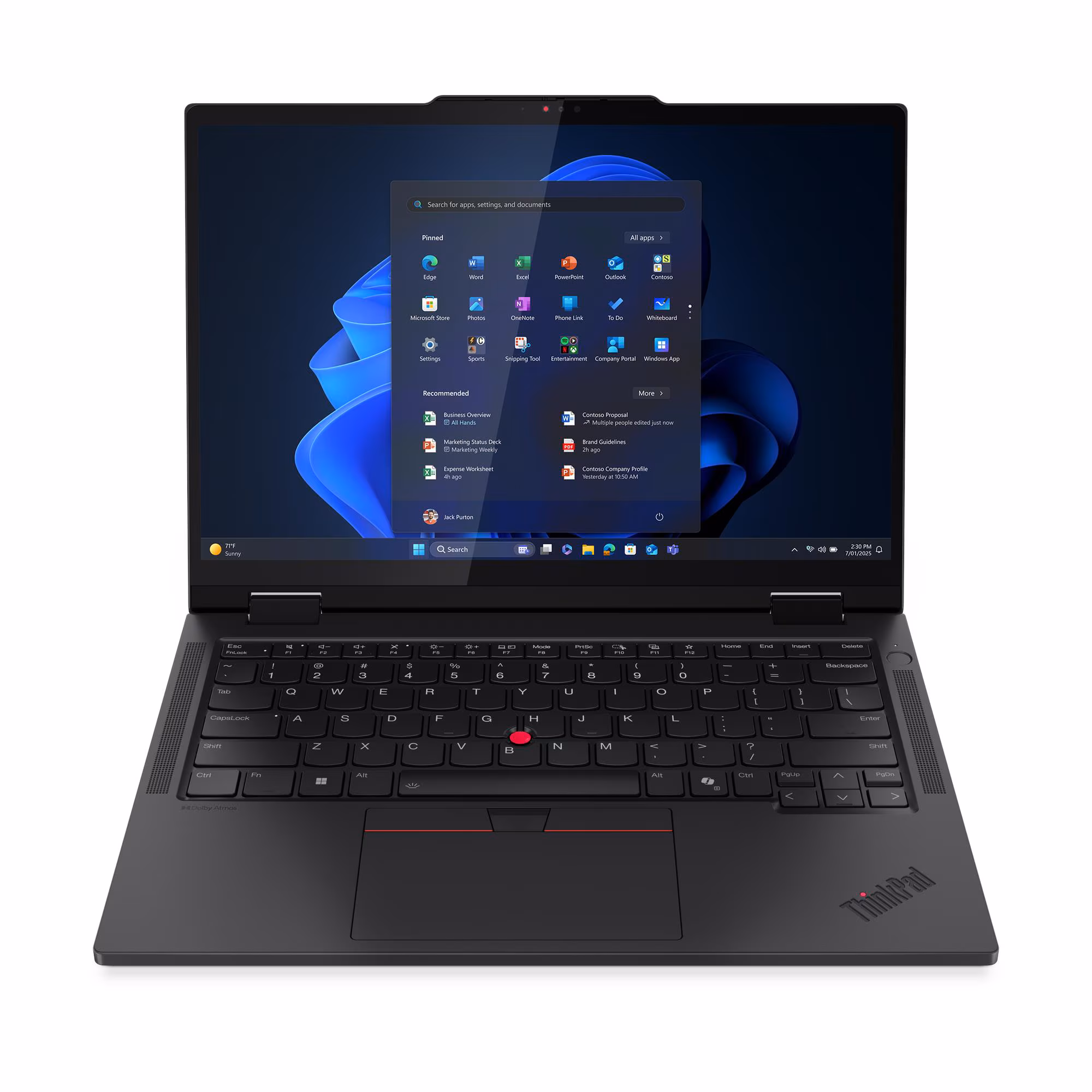 Notebook Lenovo ThinkPad T14s 2-in-1 Gen 1 (21R3006DPB) - obrazek 3